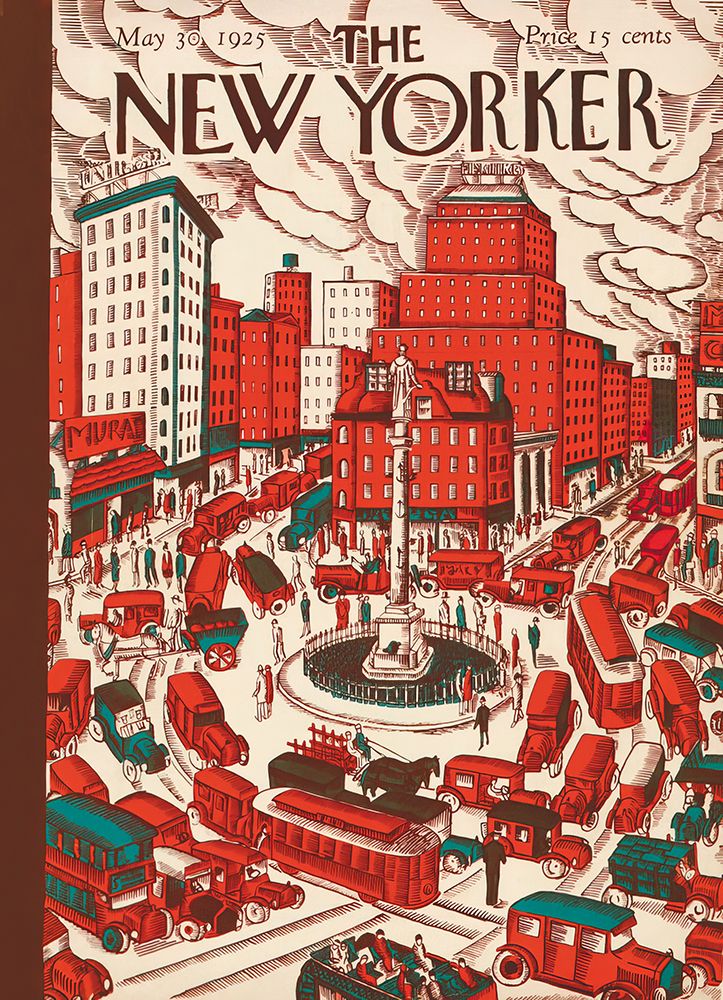New York Magazine Cover|30 May 1925 art print by Vintage Magazine Cover for $57.95 CAD