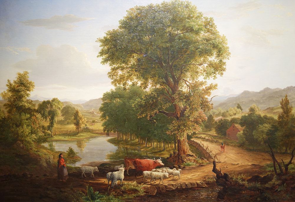 Afternoon 1846 art print by George Inness for $57.95 CAD