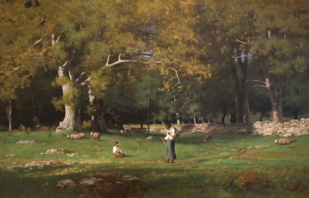 An Old Roadway 1880 art print by George Inness for $57.95 CAD