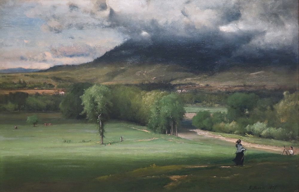 Approaching Storm 1875 art print by George Inness for $57.95 CAD