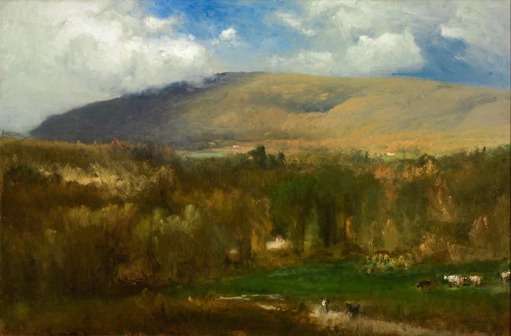 In the Berkshire Hills 1894 art print by George Inness for $57.95 CAD