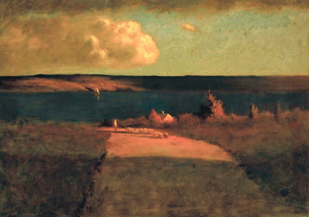 On the St Croix River art print by George Inness for $57.95 CAD