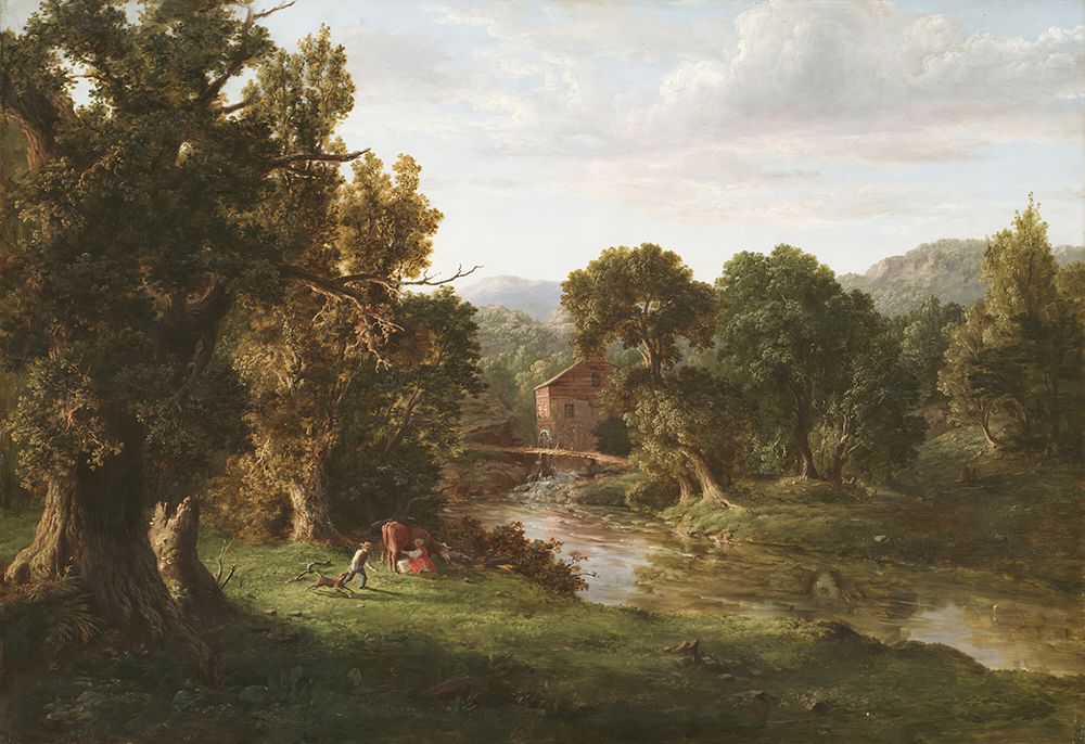 The Old Mill art print by George Inness for $57.95 CAD