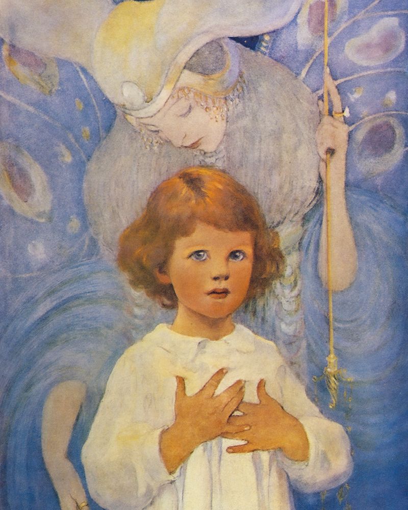 A Childs Book of Stories 1911 - The Fairy God-Mother art print by Jessie Willcox Smith for $57.95 CAD
