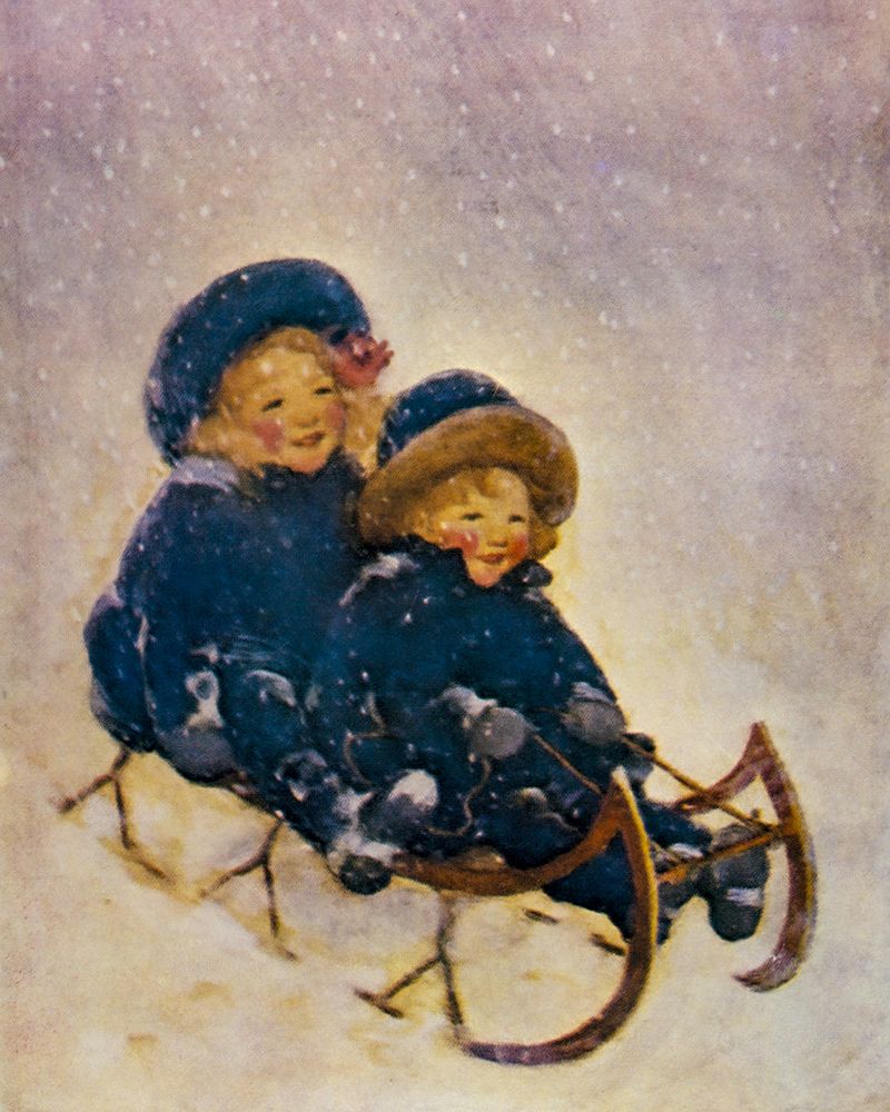 A Little Childs Book of Stories - The Coasters art print by Jessie Willcox Smith for $57.95 CAD
