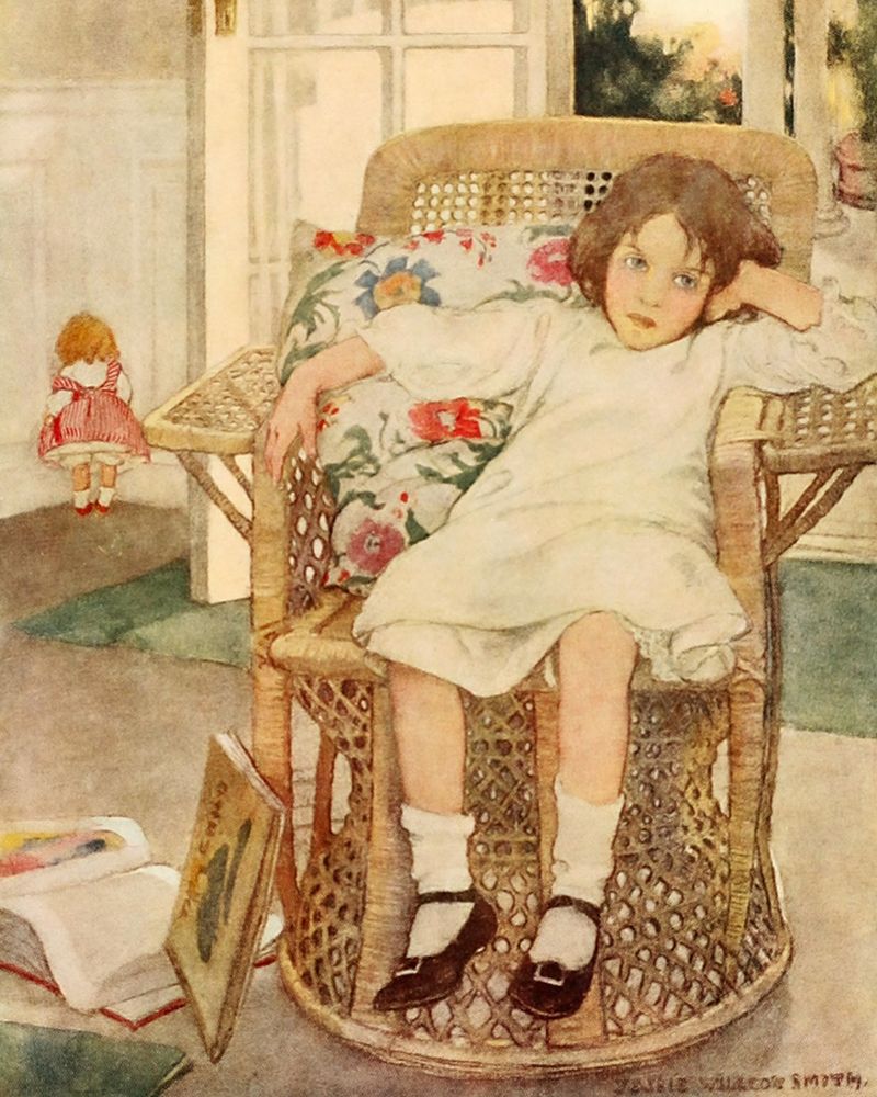 Dream Blocks 1908 - Punishment art print by Jessie Willcox Smith for $57.95 CAD