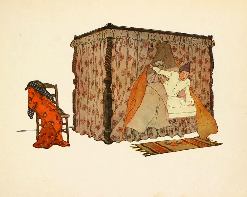 Twas the Night before Christmas 1912 - Christmas Eve art print by Jessie Willcox Smith for $57.95 CAD