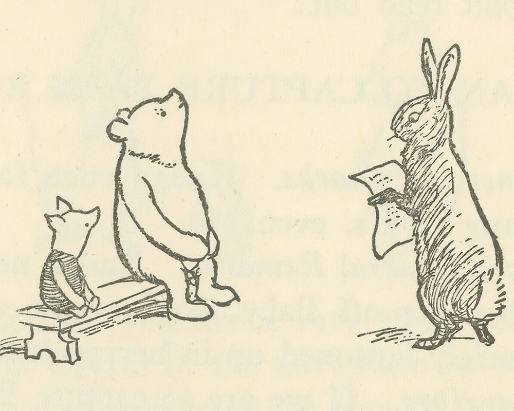 Winnie-the-Pooh 1926 - And Afterwards art print by Ernest H Shepard for $57.95 CAD