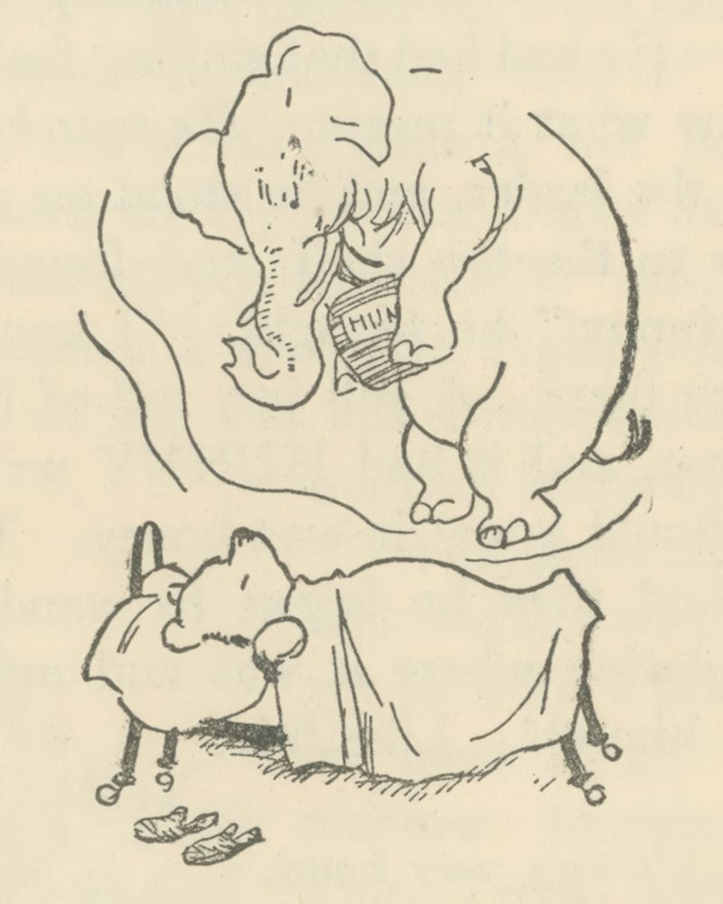 Winnie-the-Pooh 1926 - He Tried Counting Heffalumps art print by Ernest H Shepard for $57.95 CAD