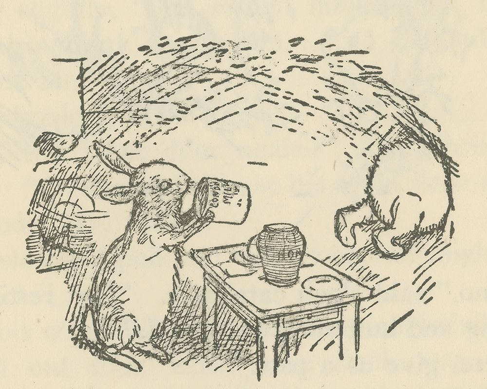 Winnie-the-Pooh 1926 - Is There any More art print by Ernest H Shepard for $57.95 CAD