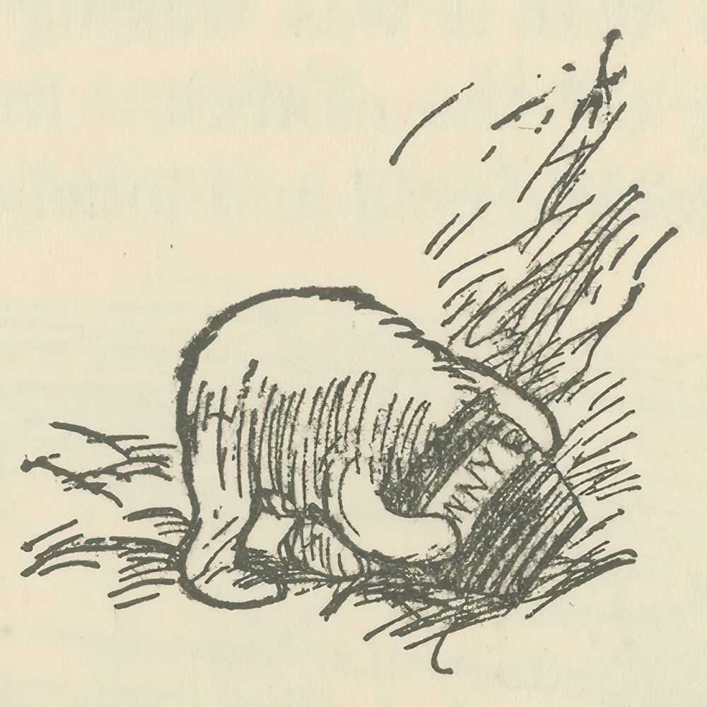Winnie-the-Pooh 1926 - Oh Bother art print by Ernest H Shepard for $57.95 CAD
