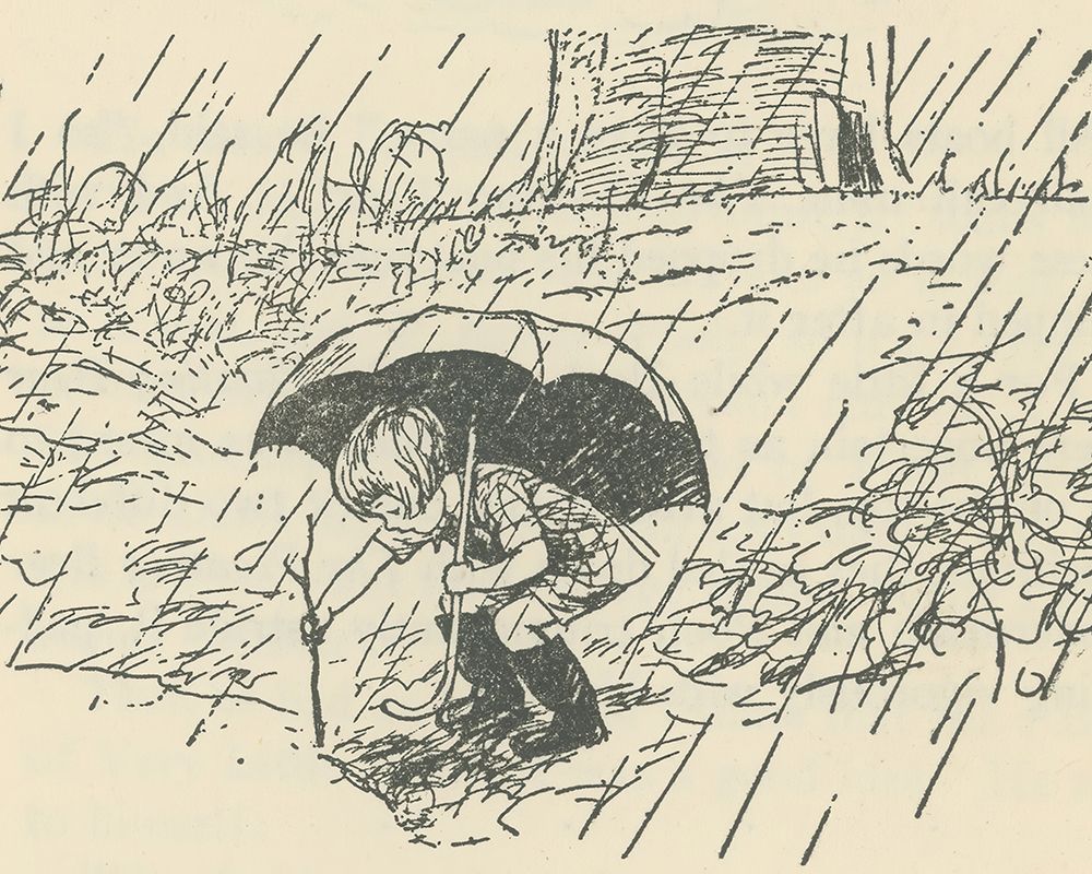 Winnie-the-Pooh 1926 - On a Real Island art print by Ernest H Shepard for $57.95 CAD