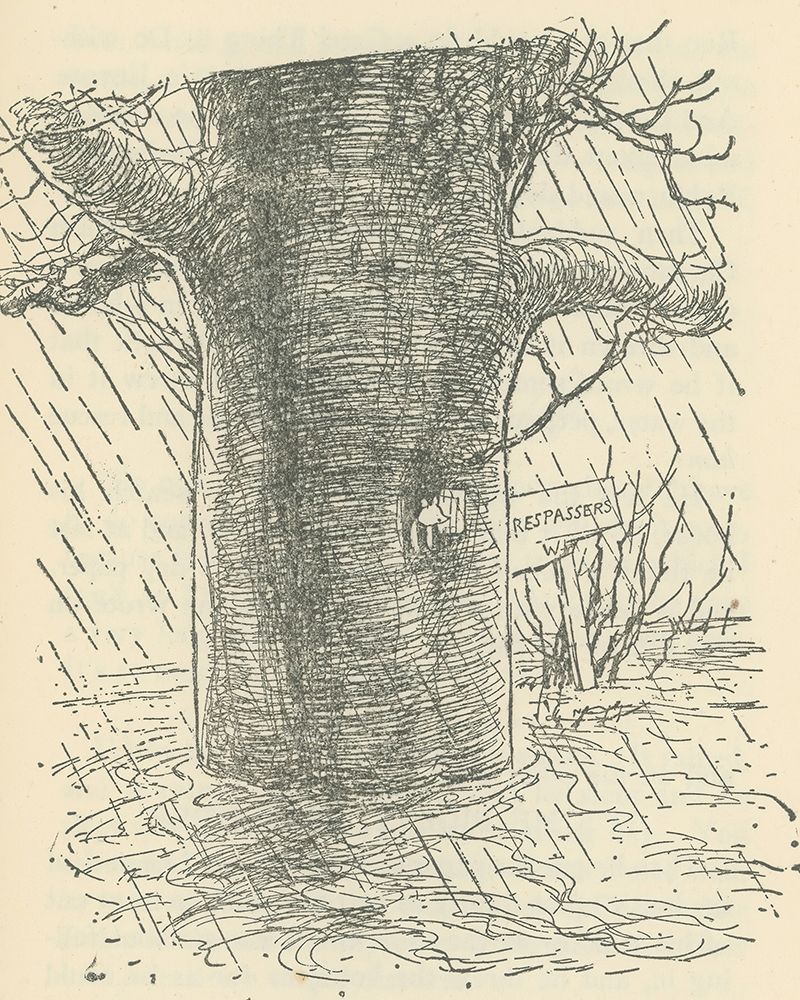 Winnie-the-Pooh 1926 - Piglets House art print by Ernest H Shepard for $57.95 CAD