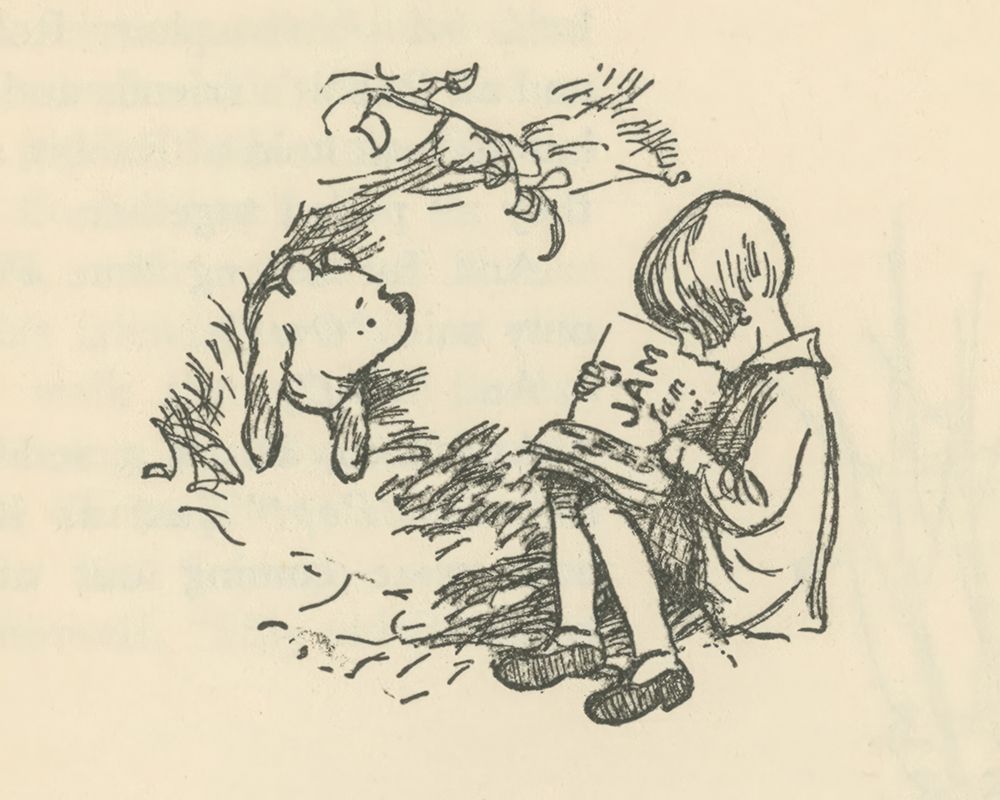 Winnie-the-Pooh 1926 - The North End of Pooh art print by Ernest H Shepard for $57.95 CAD