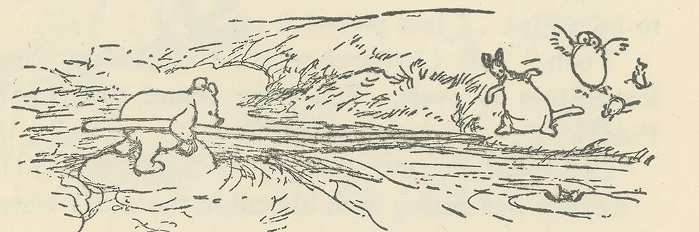 Winnie-the-Pooh 1926 - The North Pole art print by Ernest H Shepard for $57.95 CAD