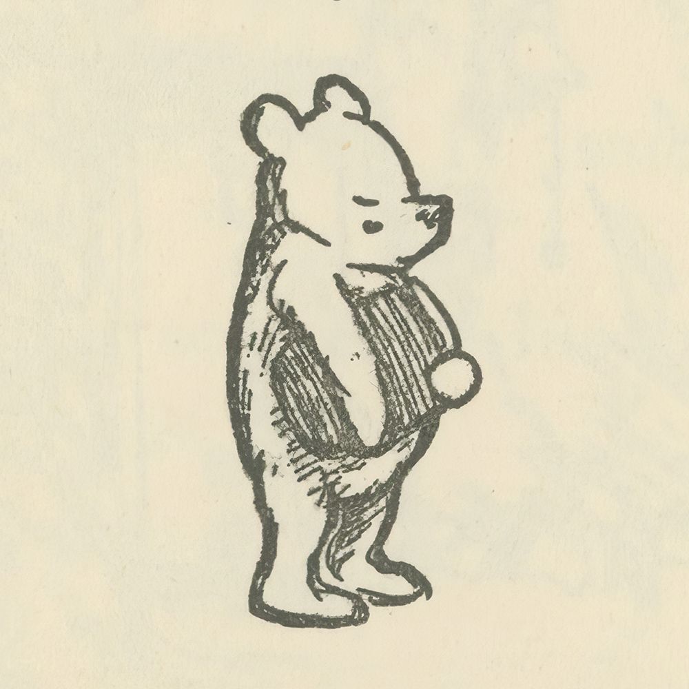 Winnie-the-Pooh 1926 - The Present I art print by Ernest H Shepard for $57.95 CAD