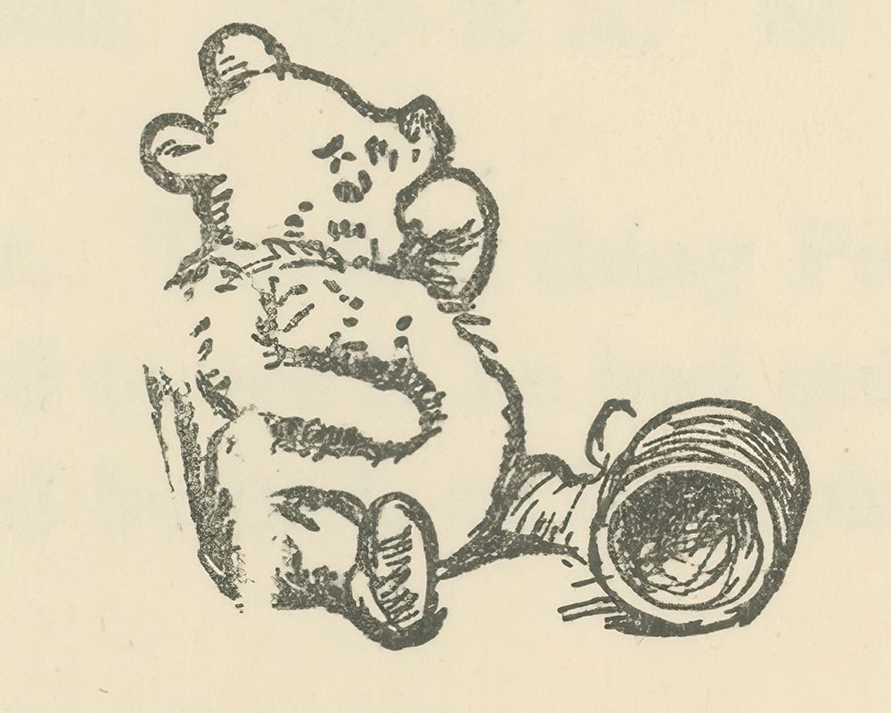 Winnie-the-Pooh 1926 - The Present IV art print by Ernest H Shepard for $57.95 CAD