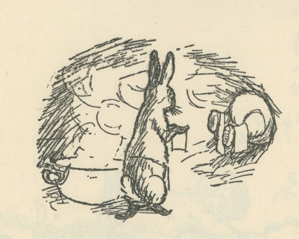 Winnie-the-Pooh 1926 - The South End of Pooh art print by Ernest H Shepard for $57.95 CAD