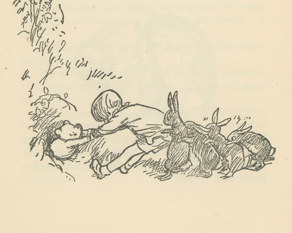 Winnie-the-Pooh 1926 - They Pulled and Pulled art print by Ernest H Shepard for $57.95 CAD