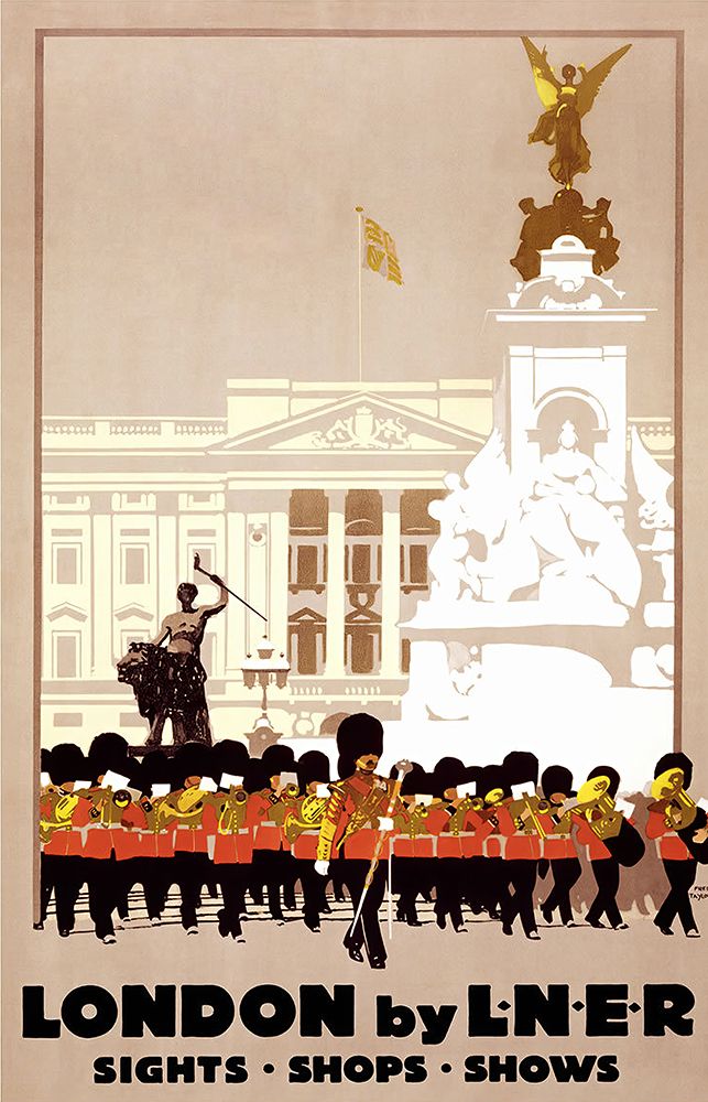 London by LNER Vintage Travel Poster art print by Vintage Travel Poster for $57.95 CAD