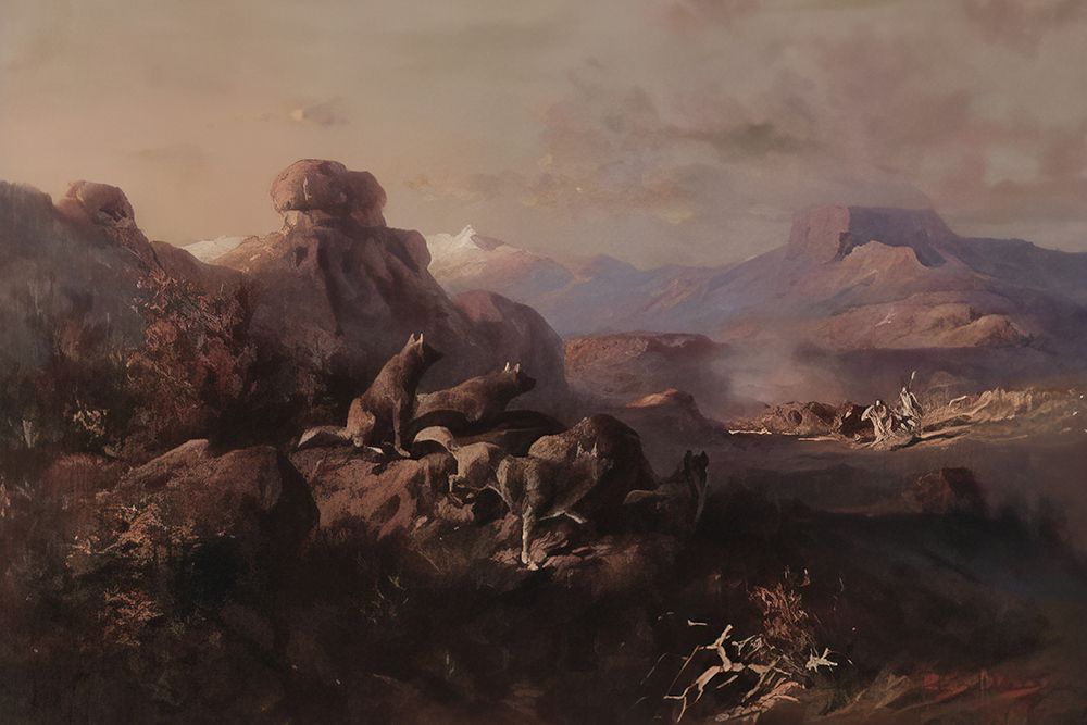 Our Turn Next 1907 art print by Edgar Samuel Paxson for $57.95 CAD