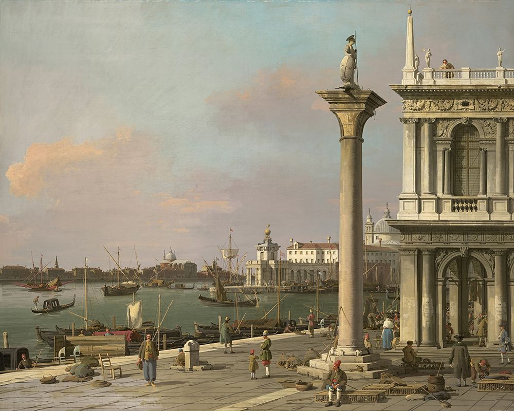 Bacino di San Marco From the Piazzetta art print by Canaletto for $57.95 CAD