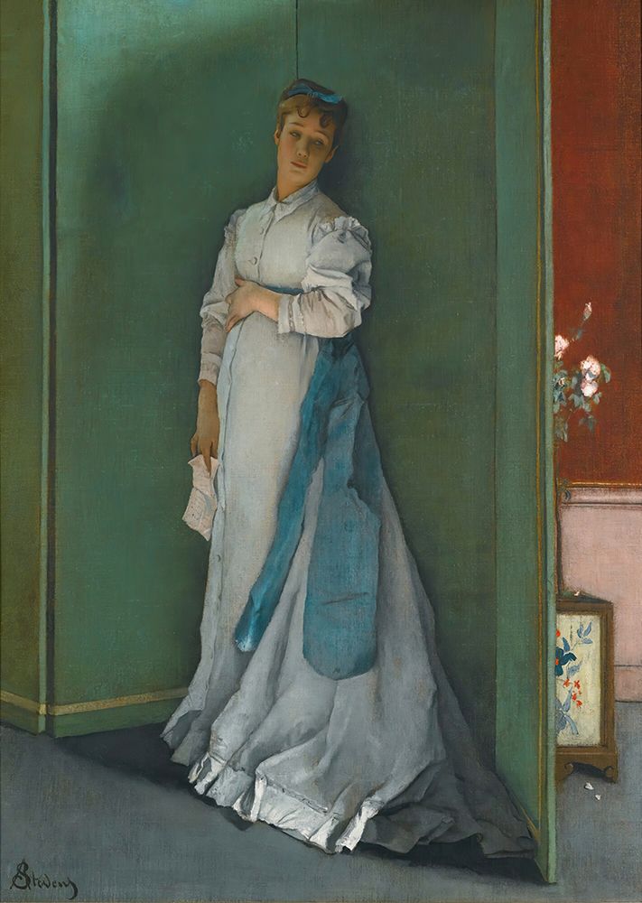 The emotional one art print by Alfred Stevens for $57.95 CAD