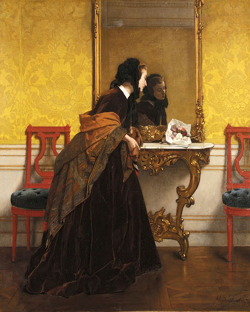 The bouquet 1857 art print by Alfred Stevens for $57.95 CAD