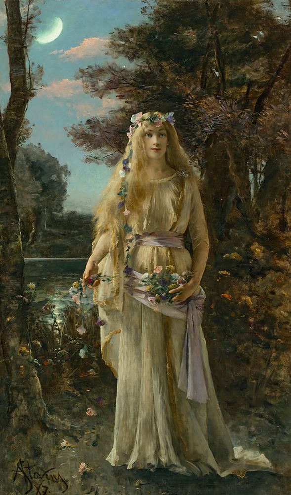 Ophelia 1887 art print by Alfred Stevens for $57.95 CAD