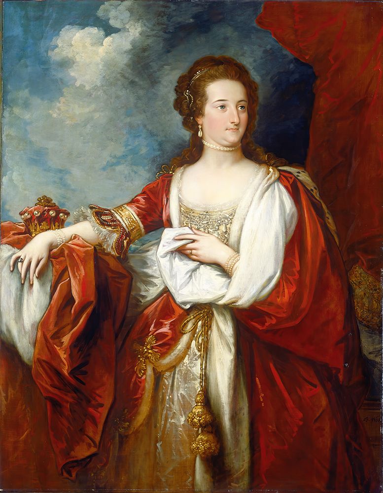 Elizabeth, Countess of Effingham 1797 art print by Benjamin West for $57.95 CAD