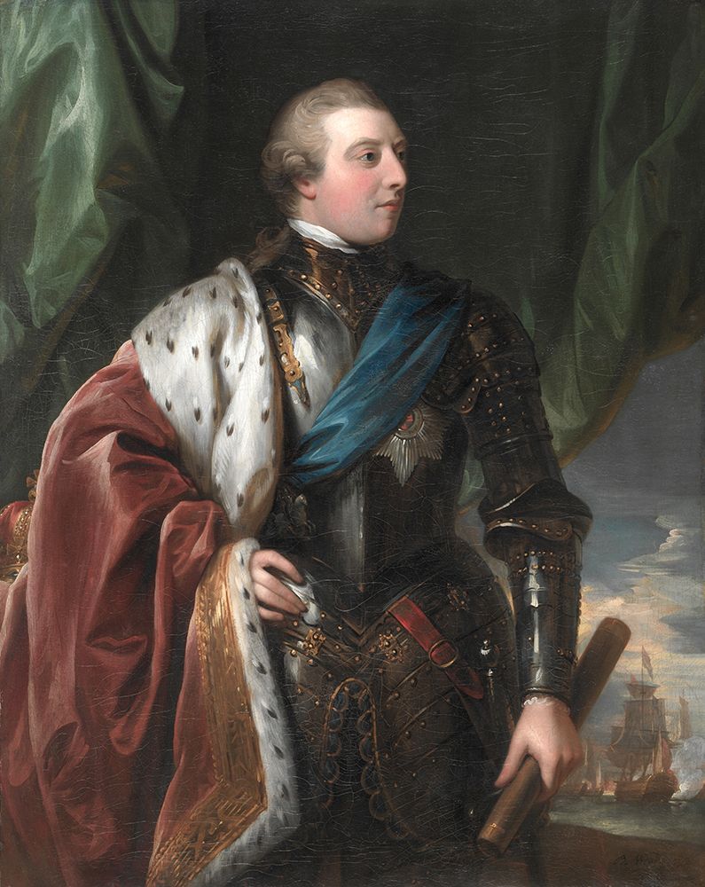 George III 1783 art print by Benjamin West for $57.95 CAD