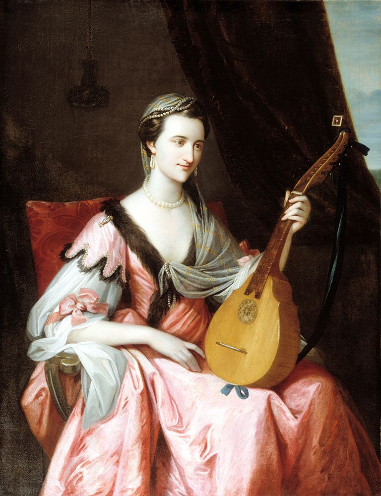 Mary Hopkinson 1764 art print by Benjamin West for $57.95 CAD