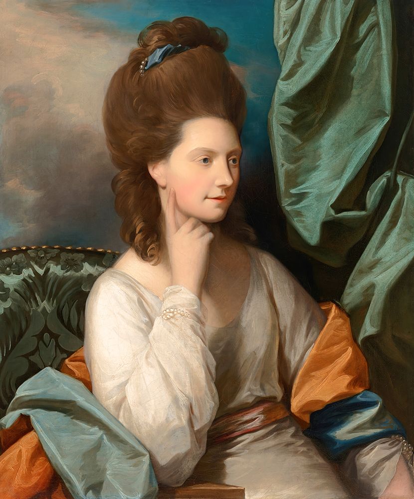 Mrs. William Abercromby art print by Benjamin West for $57.95 CAD