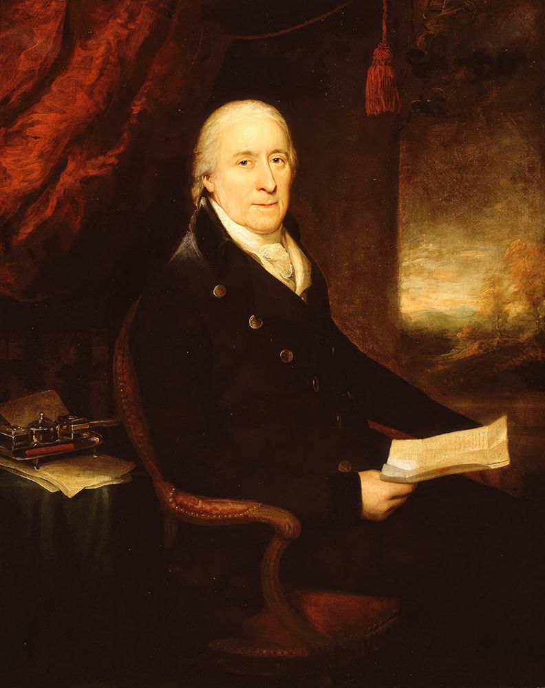 Portrait of a Man 1790s art print by Benjamin West for $57.95 CAD
