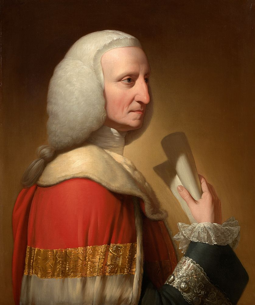 Portrait Of George, First Lord Lyttelton 1772 art print by Benjamin West for $57.95 CAD