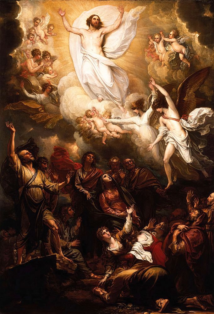 The Ascension 1801 art print by Benjamin West for $57.95 CAD