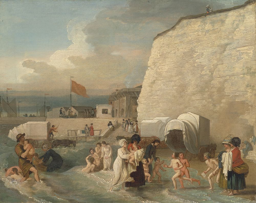 The Bathing Place at Ramsgate 1788 art print by Benjamin West for $57.95 CAD