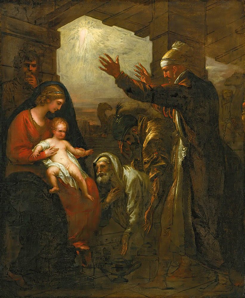 The Wise Mens Offering art print by Benjamin West for $57.95 CAD
