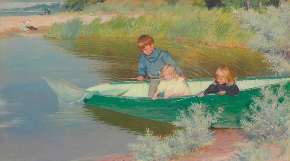 Great Expectations 1897 art print by Charles Courtney Curran for $57.95 CAD