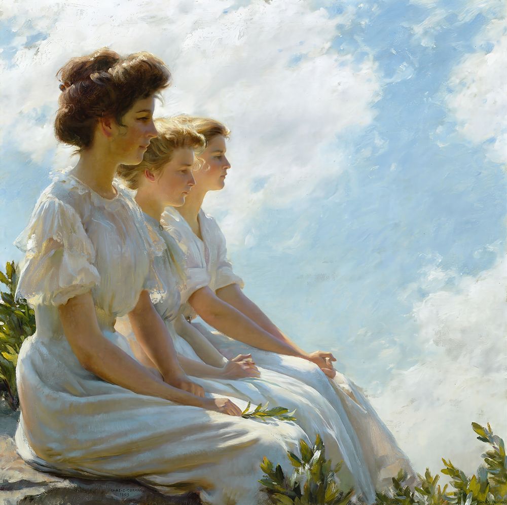 On the Heights 1909 art print by Charles Courtney Curran for $57.95 CAD