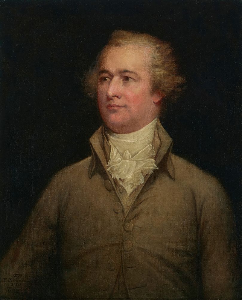 Alexander Hamilton 1890 art print by Eastman Johnson for $57.95 CAD