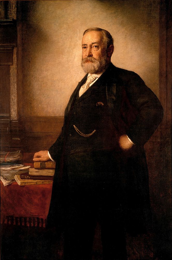 Benjamin Harrison art print by Eastman Johnson for $57.95 CAD