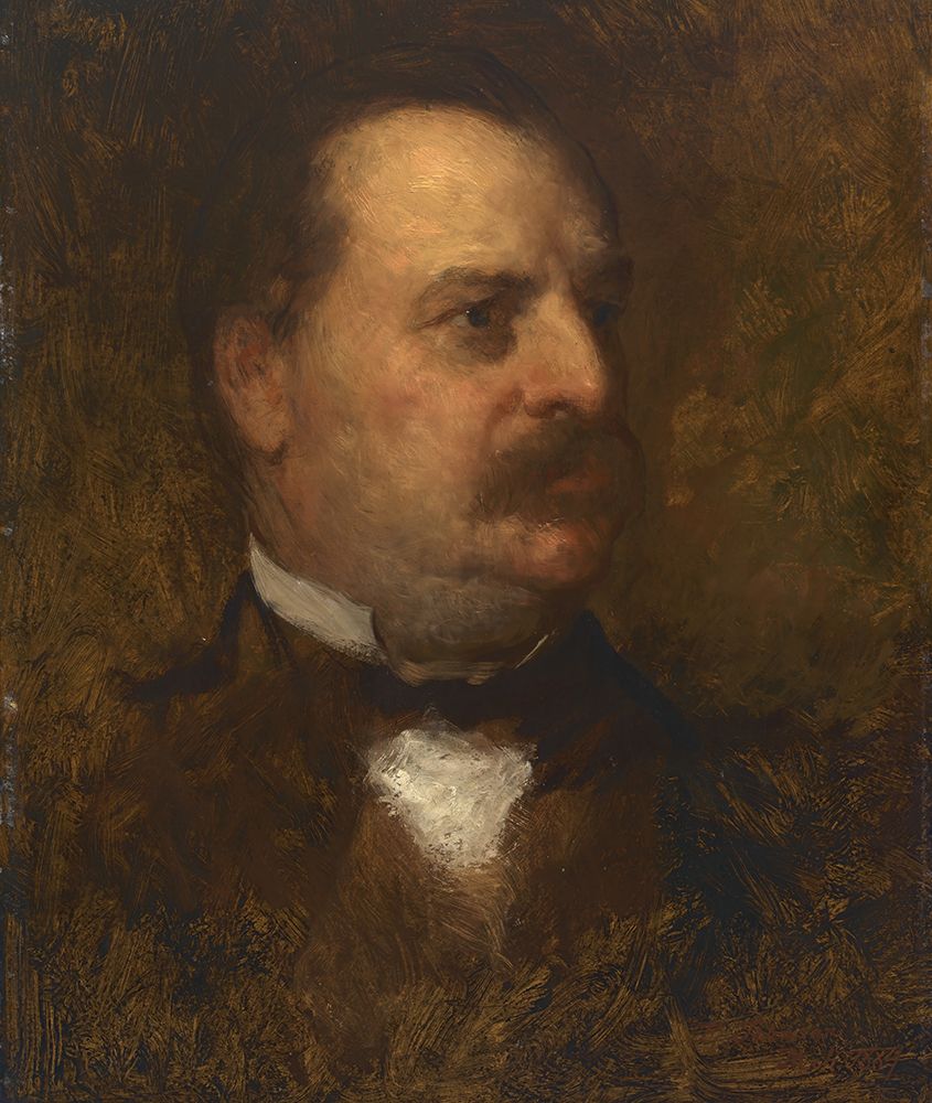 Grover Cleveland 1884 art print by Eastman Johnson for $57.95 CAD