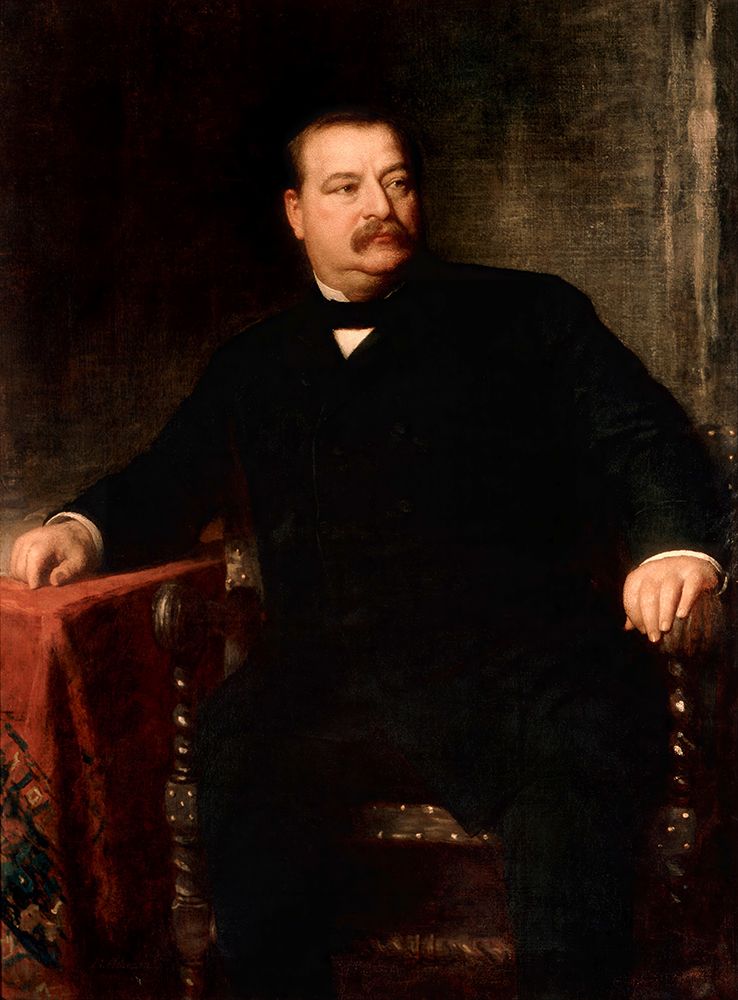 Grover Cleveland art print by Eastman Johnson for $57.95 CAD
