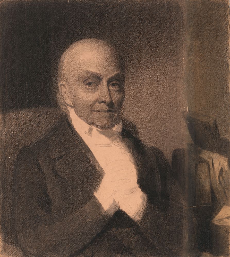 John Quincy Adams 1846 art print by Eastman Johnson for $57.95 CAD