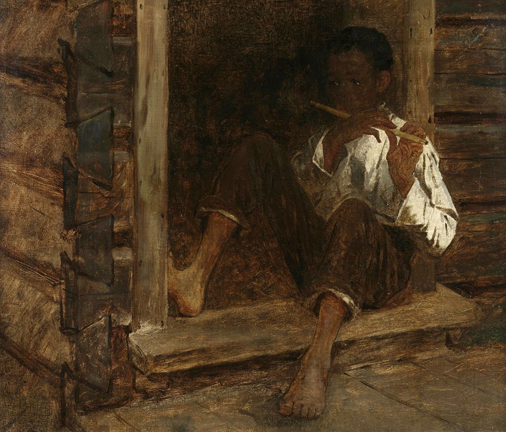 Negro Boy 1860 art print by Eastman Johnson for $57.95 CAD