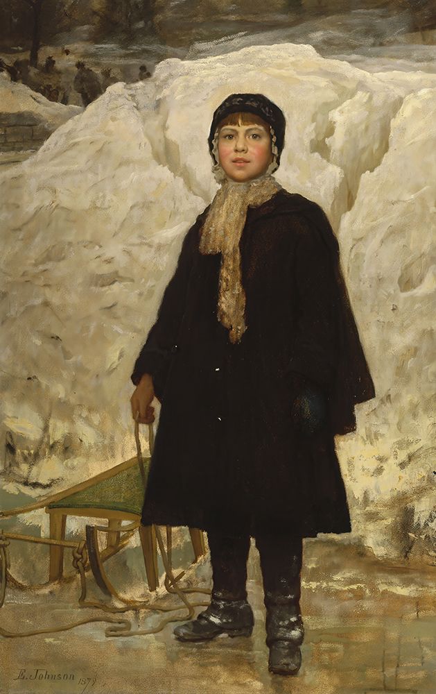 Portrait Of A Child art print by Eastman Johnson for $57.95 CAD