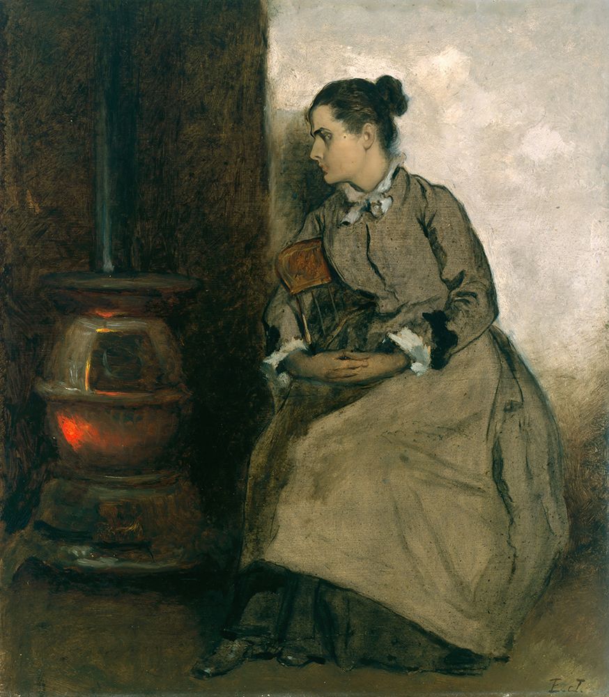 Ruth 1860 art print by Eastman Johnson for $57.95 CAD