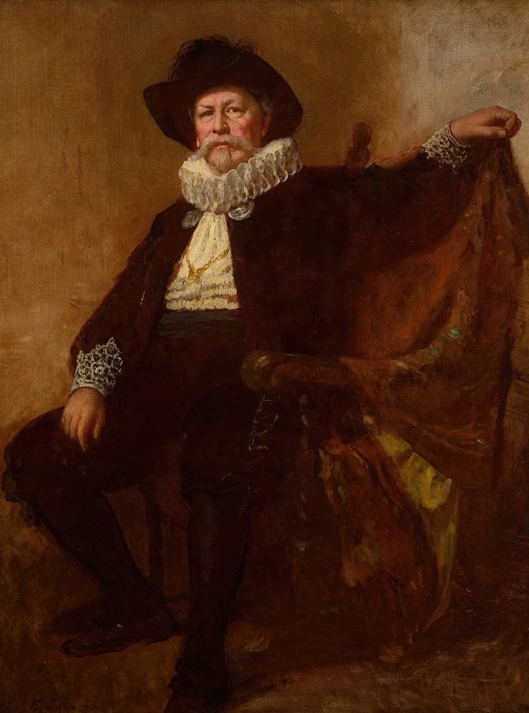 Self Portrait in the Costume Worn by Him at the Twelfth Night Celebration at the Country Club 1899 art print by Eastman Johnson for $57.95 CAD