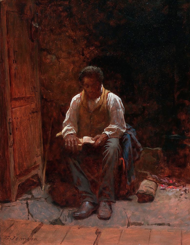 The Lord Is My Shepherd 1863 art print by Eastman Johnson for $57.95 CAD